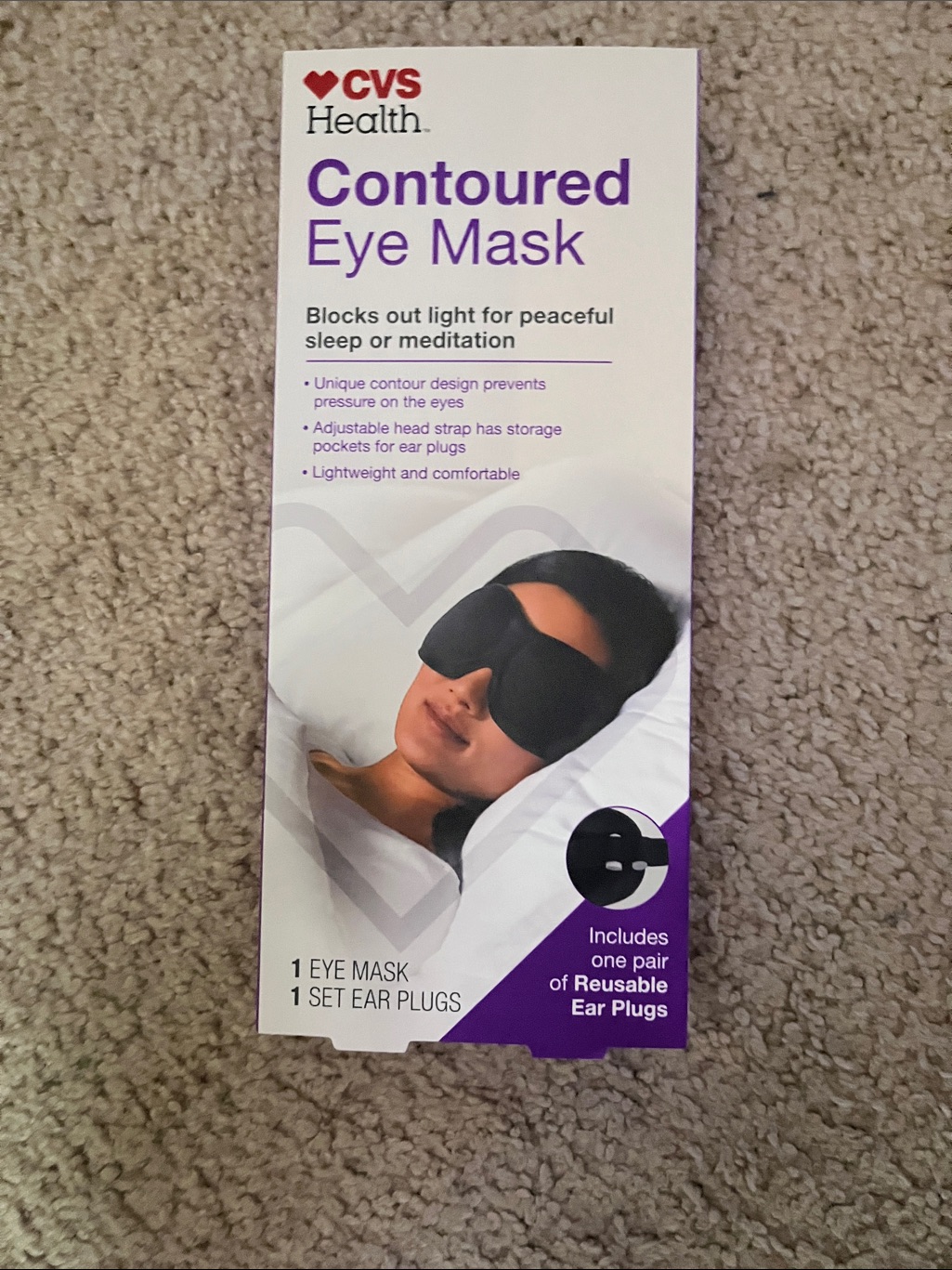 Cvs Health Contoured Eye Mask